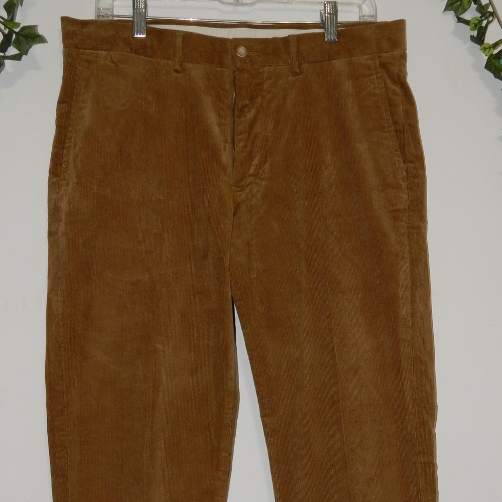 Heavy Corduroy Brown Trousers - 32/33
